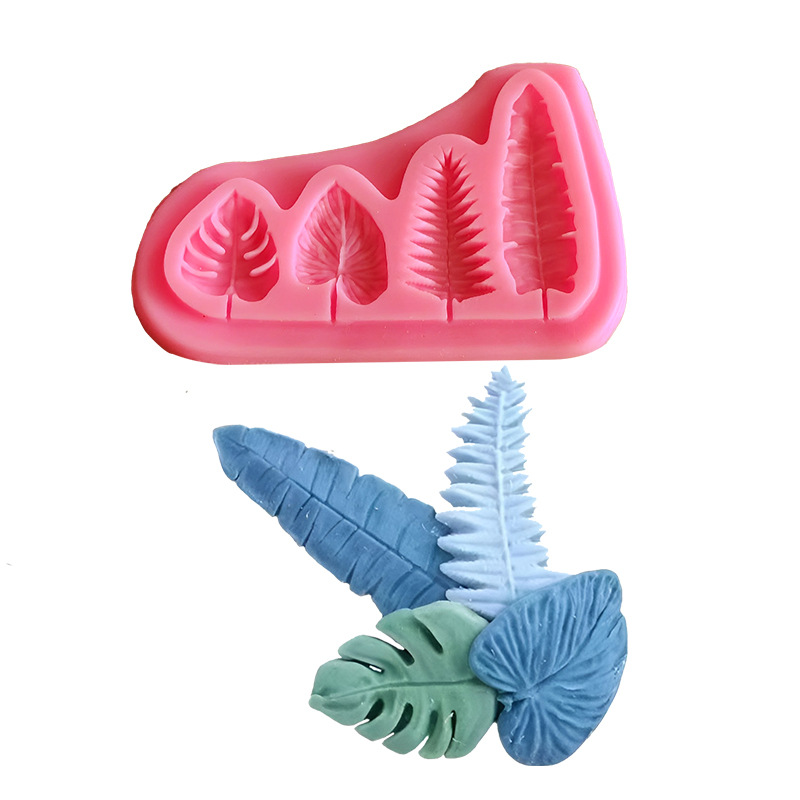 Soap Making Material - Palm Blätter Und Schildkröte Blatt Silikon