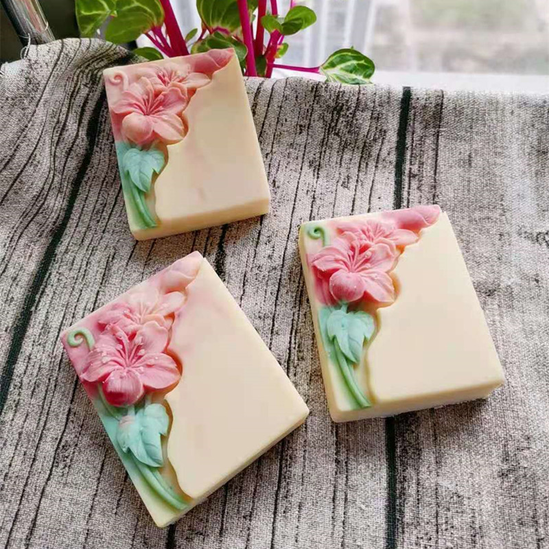 Hübsche Blumen-Seifenform, rec – Soap Making Cold Process Bewertung und Preis
