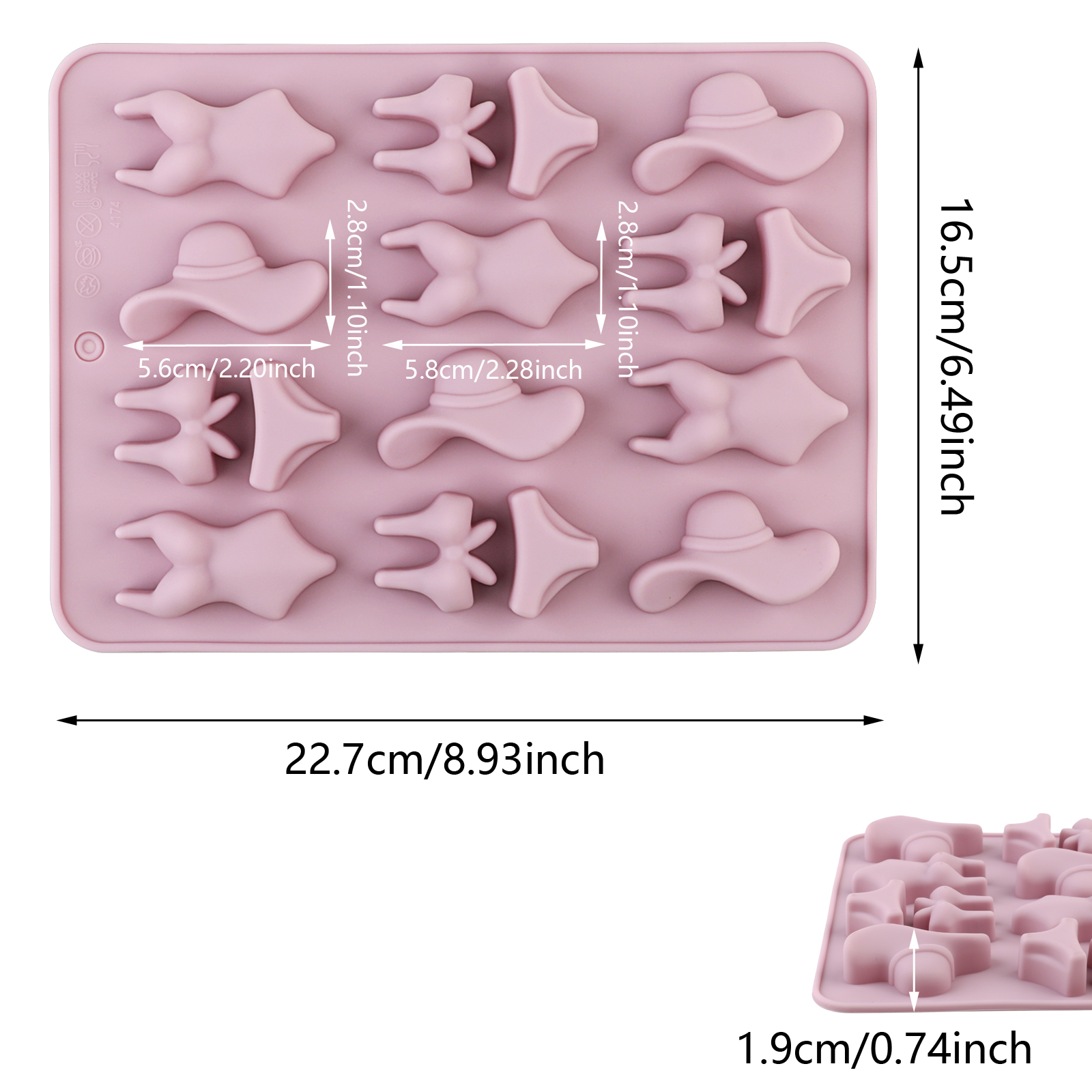 Sommer-Themen-Strand-Bikini-Fo – Soap Making Material Bewertung und Preis