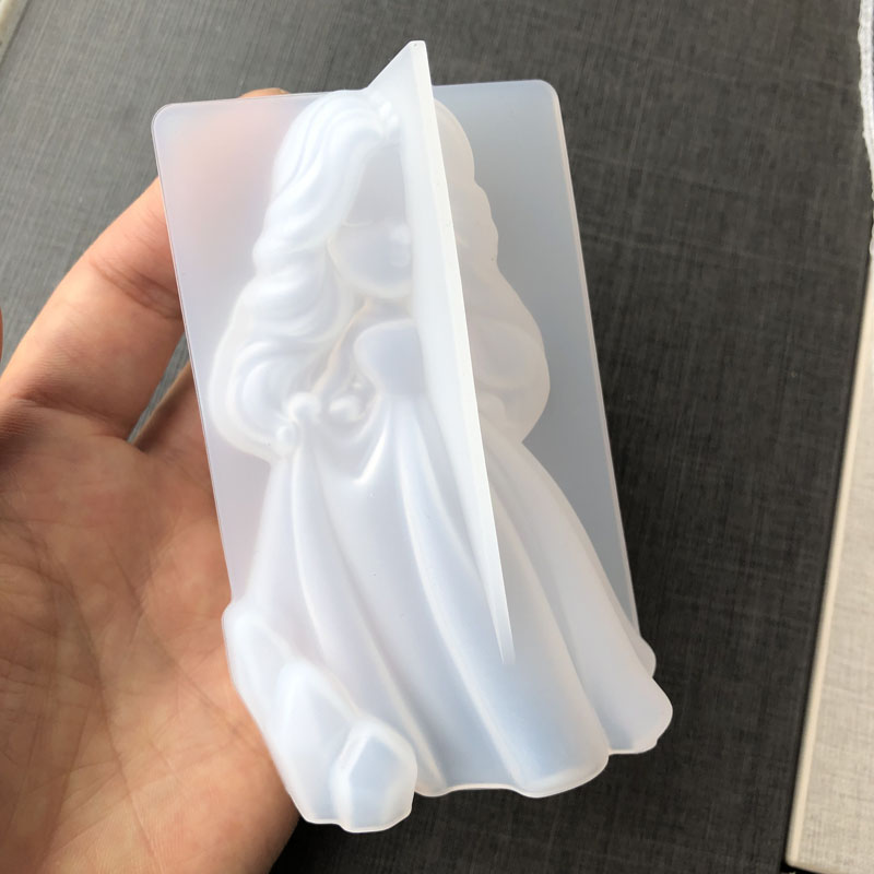 3D süße Prinzessin Silikon Ker – Soap Making Material Bewertung und Preis