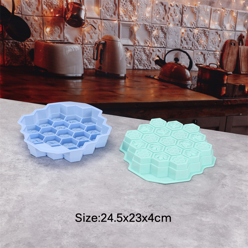 Silikon 19 mobile Biene Waben  – Soap Making Material Bewertung und Preis
