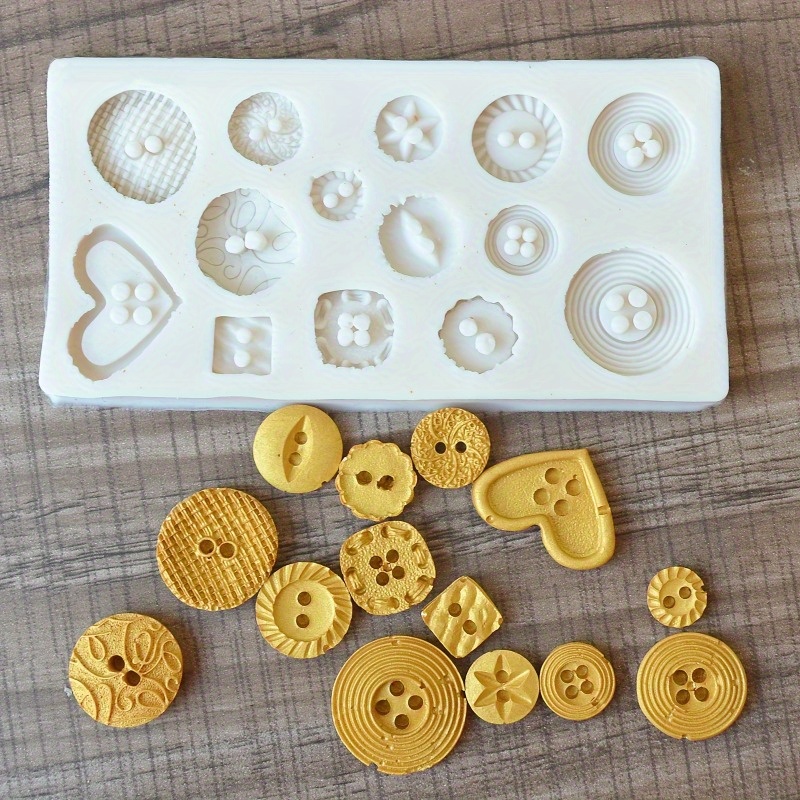 Knopfförmige Silikonform für S – Soap Making Material Bewertung und Preis