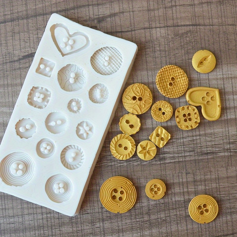 Knopfförmige Silikonform für S – Soap Making Material Bewertung und Preis