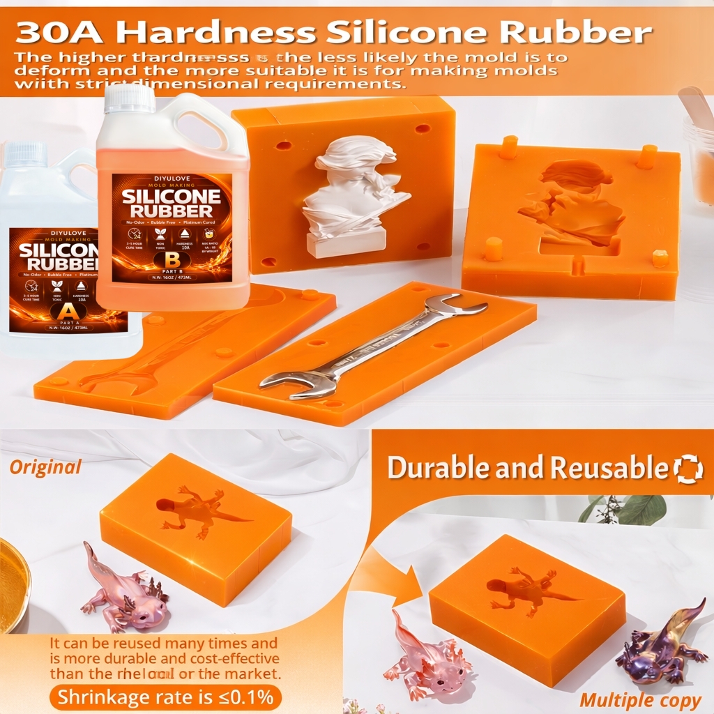 Flüssiges Silikonkautschuk-Set – Soap Making Material Bewertung und Preis