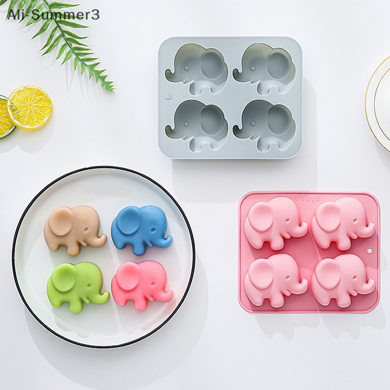 4-Loch Baby Elefant Silikonfor – Soap Making Material Bewertung und Preis