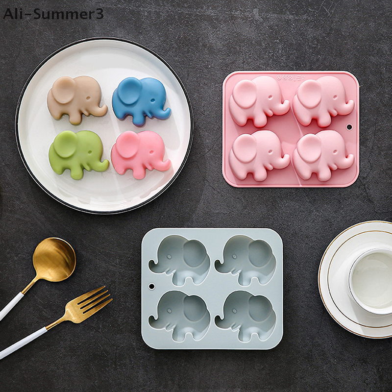 4-Loch Baby Elefant Silikonfor – Soap Making Material Bewertung und Preis