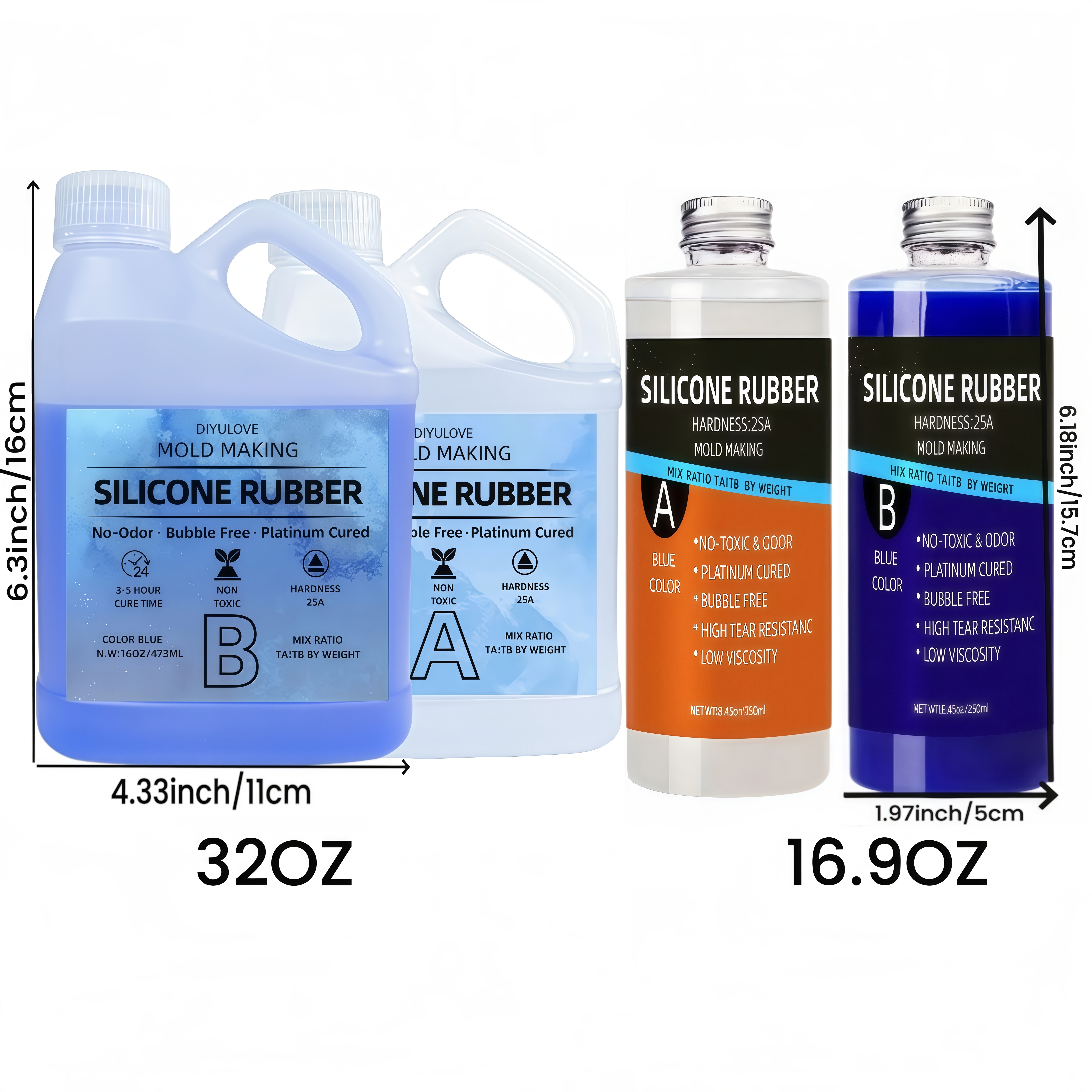 32-Unzen-Hochleistungs-Silikon – Soap Making Material Bewertung und Preis